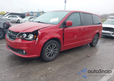 2016 Dodge Grand Caravan Sxt from USA, damaged, VIN 2C4RDGCG4GR192584